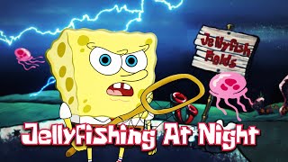 Jellyfishing At Night Dont mess with me 2 SpongeBob Music Video [upl. by Ashla]