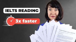 IELTS Reading  Proven techniques to read faster [upl. by Leiruh612]