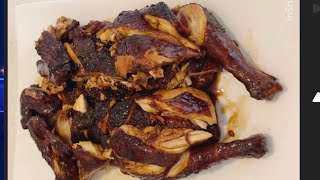 Chicken In Dark Soy Sauce howto [upl. by Anomar]