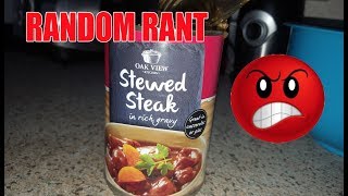 RANT Oak view stewing steak 😡 [upl. by Rihana814]