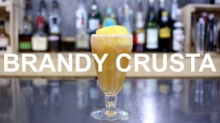 Brandy Crusta Cocktail Recipe [upl. by Mariellen]