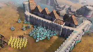 Age of Empires 4  4v4 GREATEST TEAM  Multiplayer Gameplay [upl. by Relyk]