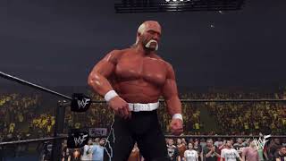 WWE 2K24 Wrestlemania X8 Hollywood Hogan Vs The Rock [upl. by Kenwood]