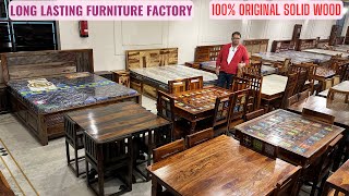 Durable Sheesham Wood and Teakwood Furniture at Guaranteed Low Price Teakwood Beds Sofa Dining Table [upl. by Ateikan339]