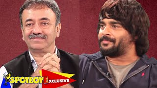 R Madhavan amp Rajkumar Hiranis EXCLUSIVE Interview  Saala Khadoos  SpotboyE [upl. by Nadnal625]