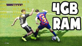 Pro Evolution SoccerPES 2020 on 4GB RAM [upl. by Mccomb]