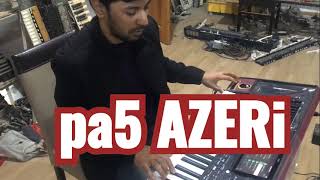 korg pa5 azeri set korgpa5x [upl. by Raff612]