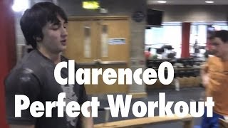 Clarence0 Perfect Workout CleanampJerk Snatch Squats [upl. by Platas745]