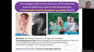 lipid 69 Rhizomelic Chondrodysplasia Punctata RCDP [upl. by Ahcsap125]