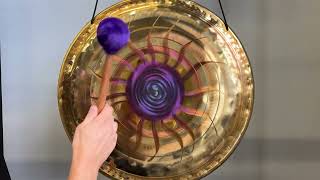 26quot Grotta Sonora Deep Gong  Spiral Sun  The Gong Shop [upl. by Hayden]