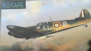 Kotare Supermarine Spitfire Mk1a mid 132 scale product review [upl. by Oinegue]