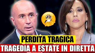 Tragedia a Estate in Diretta Nunzia De Girolamo e Gianluca Semprini in lacrime per la perdita [upl. by Jaquith]