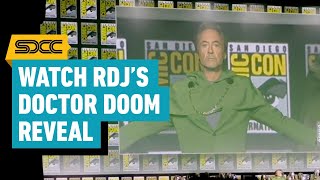 Robert Downey Jr’s Doctor Doom Marvel Hall H Reveal  Comic Con 2024 [upl. by Yanarp]