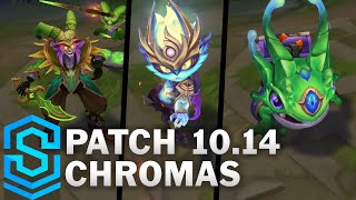 Arcanist and Infernal Chromas  Patch 1014 Chromas Shaco KogMaw Kennen VelKoz and Karthus [upl. by Arehc]