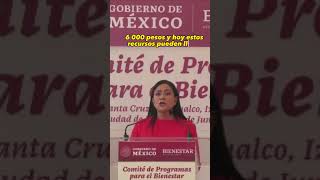 🤩Monto más AUMENTO a pension bienestar Adultos Mayores ✨ [upl. by Natalia]