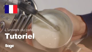 Tutoriels sur le café  Maîtrisez la micromousse de lait comme un pro  Sage Appliances FR [upl. by Laerol964]