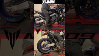 Yamaha MT09 with Mivv exhaust and ECU flash Dyno run [upl. by Evers]