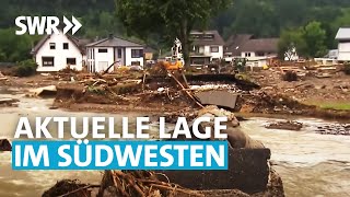 HochwasserKatastrophe im Südwesten  Aktuelle Lage  SWR Extra 18072021 [upl. by Krista887]