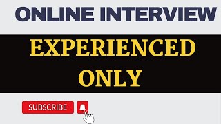 MEDICAL CODING JOBS  EXPERIENCED ONLY  onlineinterview medicalcodingjobs [upl. by Ilera409]