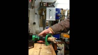 Cordless to corded drill  Perceuse sans fil avec fil [upl. by Tsenre]