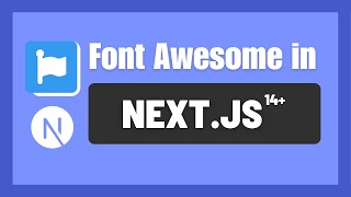 How to use FontAwesome in Next js 14 with app directory [upl. by Atir]