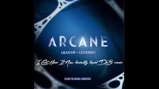 I Cant Hear It Now from the series Arcane League of Legends liminality liquid DnB remix [upl. by Eirac86]