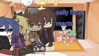 sally face reacts to tiktoksgacha clubsmall bit of salvis [upl. by Sivaj]