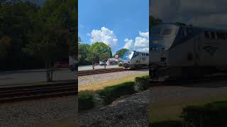 Amtrak through Thomasville NC [upl. by Ahseal]