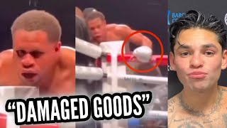 “DISTURBING” LEAKED VIDEO OF DEVIN HANEY FALLING INTO ROPES AFTER FIGHT HAS FANS CONCERNED [upl. by Inglebert]