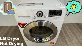 Fix LG Heat Pump Dryer Repair Not Drying Properly [upl. by Askwith]