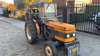 Renault 32  50 V Schlepper  trekker  tractor  schmallspur  smalspoor [upl. by Seaver]