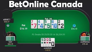 BetOnline Poker Canada  Can You Play Here [upl. by Anilatsyrc189]