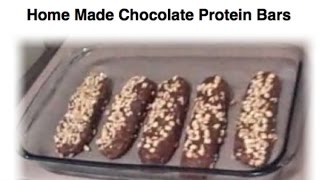 The BEST Home Made PROTEIN BAR Recipe [upl. by Mutz]