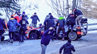 WRC Rallye Monte Carlo 2024  CRASHES amp MAX ATTACK VBB [upl. by Paulie840]