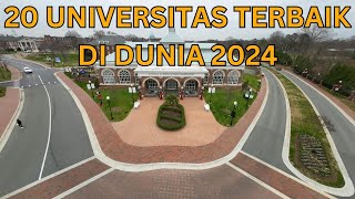 20 UNIVERSITAS TERBAIK DI DUNIA 2024 [upl. by Ikoek978]