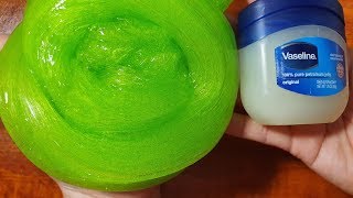 Vaseline Slime DIY Water Vaseline Slime No Borax [upl. by Yxor995]