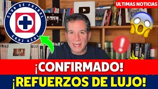 CRUZ AZUL CONFIRMA AHORA SORPRESA TOTAL BOMBAZO EN LA NORIA NOTICIAS DEL CRUZ AZUL [upl. by Etan]