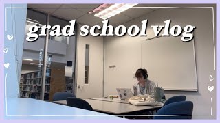 grad school vlog 📚 writing and submitting my thesis [upl. by Sheppard580]