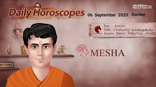 Daily Horoscope Sep 6th  Ashwini Nakshatra [upl. by Nayhr731]