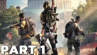 THE DIVISION 2 Walkthrough Gameplay Part 1  INTRO PS4 Pro [upl. by Ennasus]