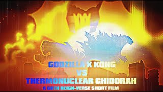 Godzilla x Kong Vs Crimson Ghidorah Sticknodes animated short Reignverse 255 sub special [upl. by Araid]