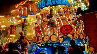 Bridgwater Carnival 2023 Masqueraders  Ohana 4k60fps Moana theme [upl. by Oirramaj]