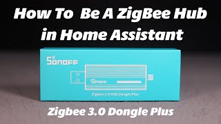 How to set up SONOFF ZigBee 3 0 USB Dongle Plus in Home Assistant [upl. by Dnomad]