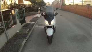 Yamaha XMax 125 with Arrow Reflex nodbk GoPro HD [upl. by Bailar]