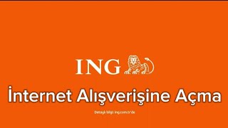 İng Bank İnternet Alışverişine Açma [upl. by Basia127]