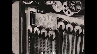 Edisons Kinetoscope in Operation 1940s  Film 1011091 [upl. by Ennaylil349]