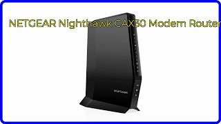 REVIEW 2024 NETGEAR Nighthawk CAX30 Modem Router ESSENTIAL details [upl. by Nave]