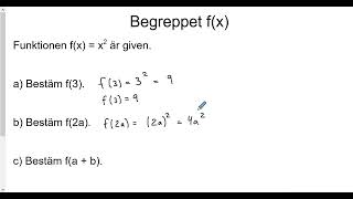 Matematik 3b Derivatans definition [upl. by Artnoed550]