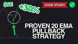 How to Catch 30 Moves with the 20Day EMA Pullback Strategy SE Case Study [upl. by Chaffee]