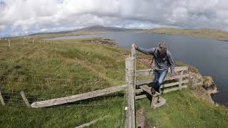 A walk around Ness of Hillswick Shetland [upl. by Holland]